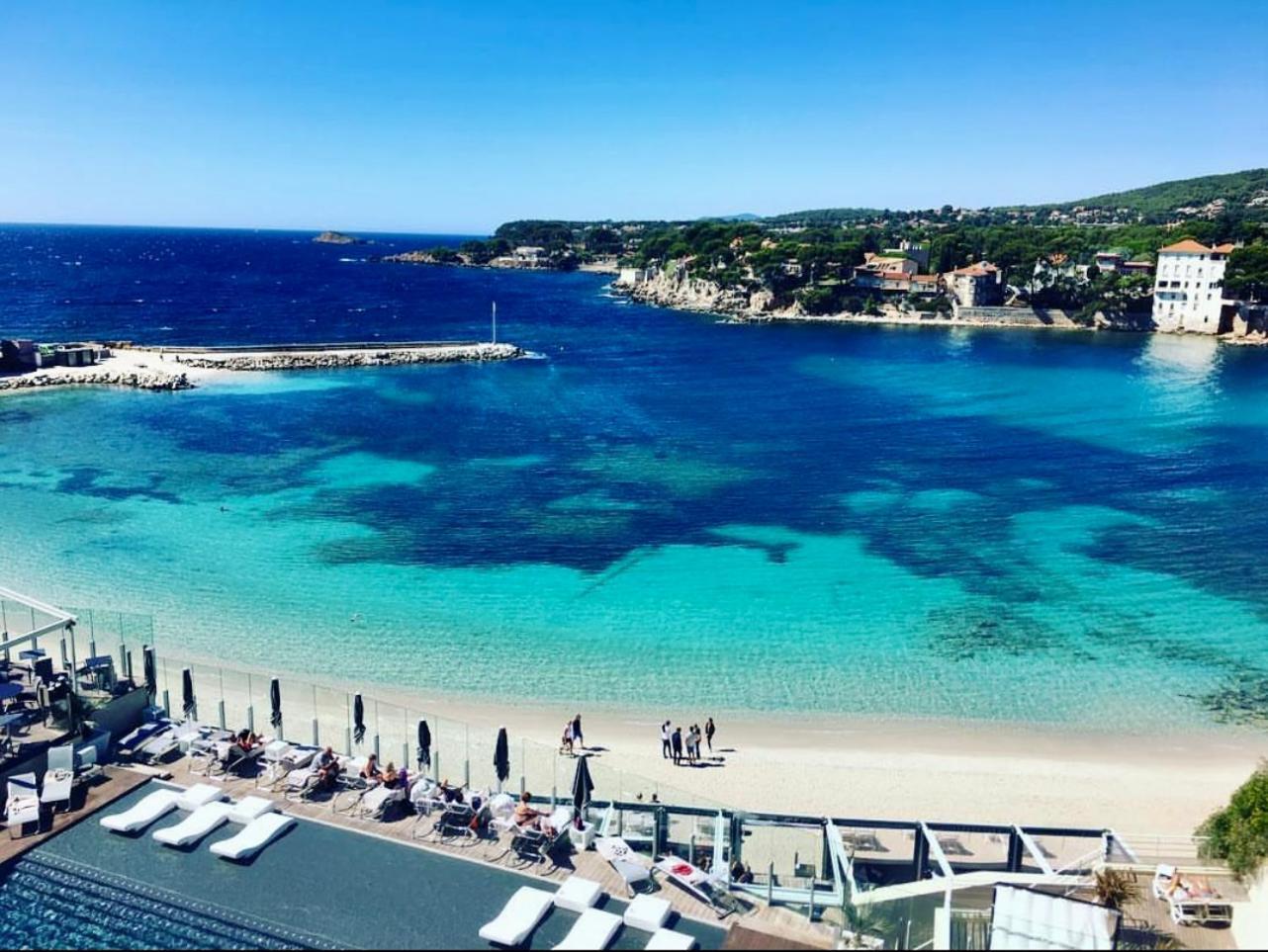 Logement Vue Mer Splendide - Situe A 50 Metres Du Bord De Mer Et 2 Minutes Des Plages - Bandolina Екстериор снимка