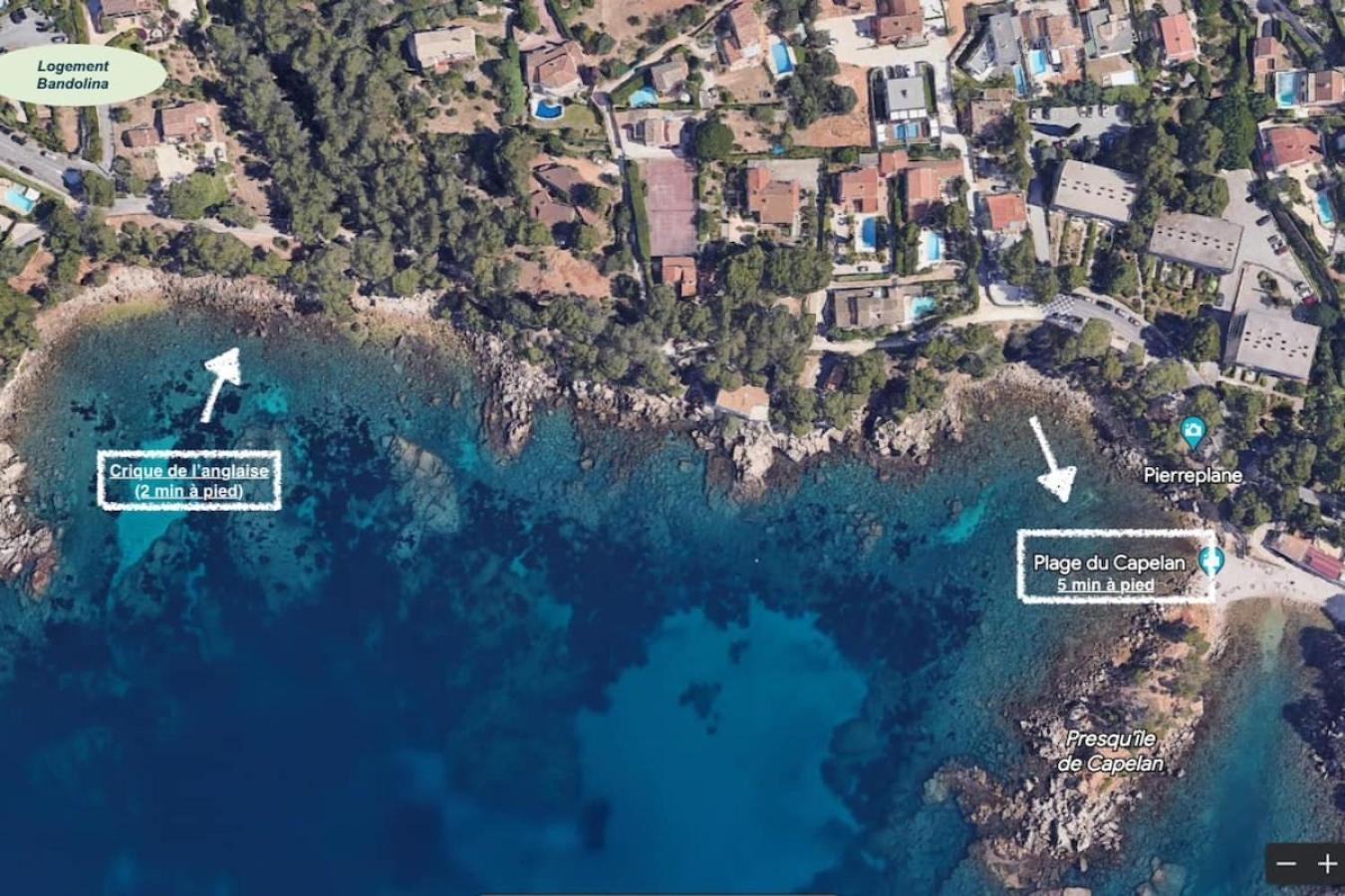 Logement Vue Mer Splendide - Situe A 50 Metres Du Bord De Mer Et 2 Minutes Des Plages - Bandolina Екстериор снимка